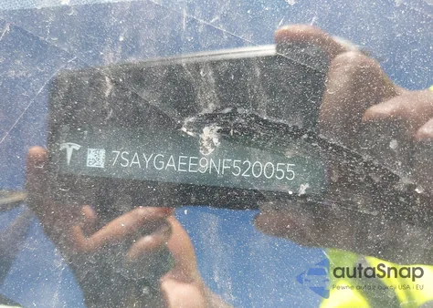 2022 Tesla Model Y Long Range Dual Motor All-Wheel Drive из США, поврежденный, VIN 7SAYGAEE9NF520055